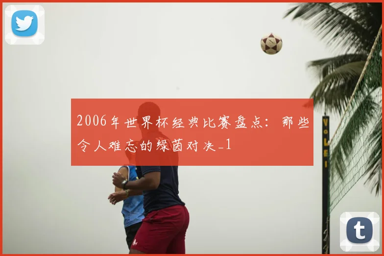 2006年世界杯经典比赛盘点：那些令人难忘的绿茵对决_1