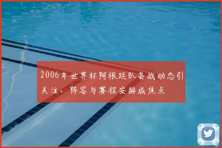 2006年世界杯阿根廷队备战动态引关注，阵容与赛程安排成焦点