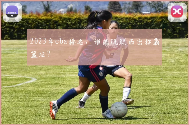 2023年cba排名，谁能脱颖而出称霸篮坛？