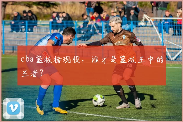 cba篮板榜现役，谁才是篮板王中的王者？